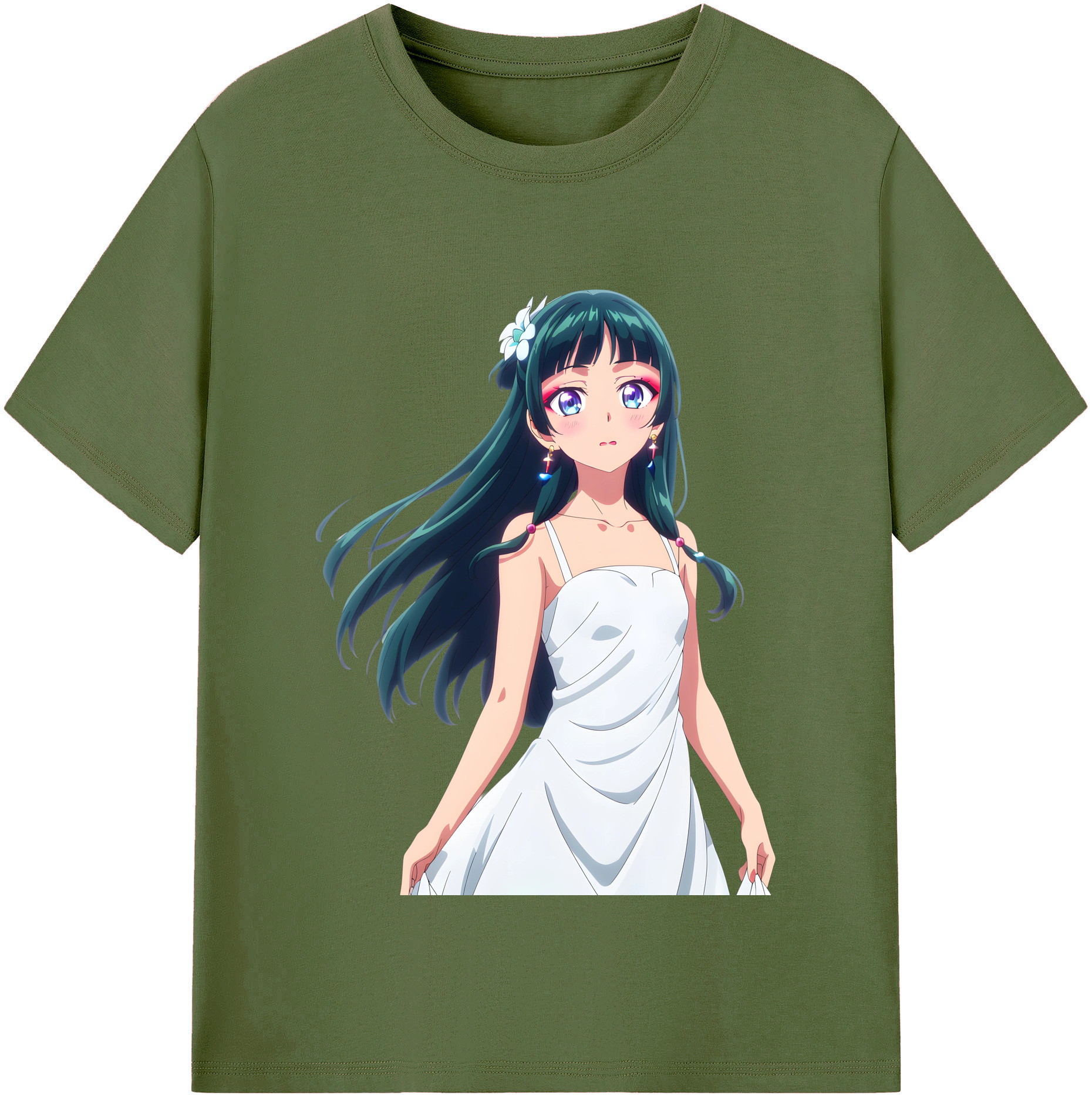 （画像用） 薬屋のひとりごと The Apothecary Diaries 綿100％半袖Tシャツ（フロントプリント）